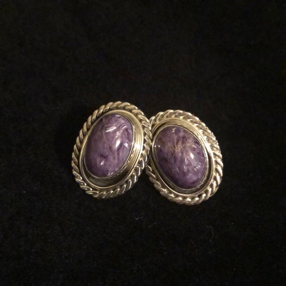 Vintage sterling silver earrings